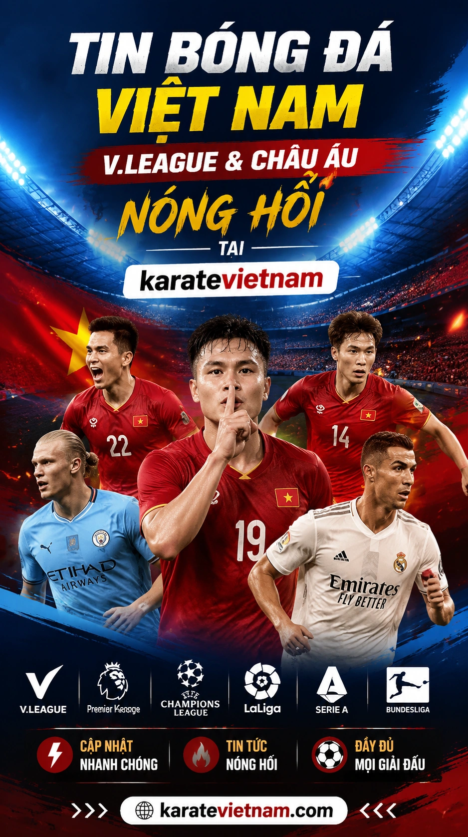 Hành trình trải nghiệm bóng đá