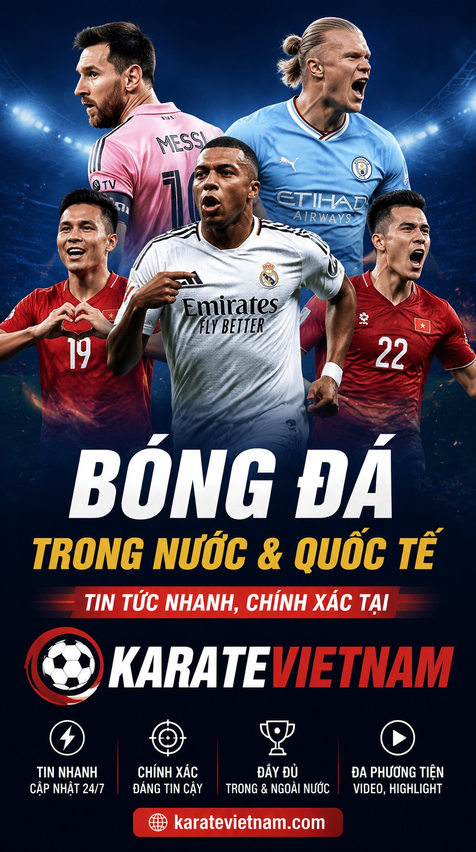 Các giải bóng đá hàng đầu